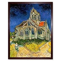 Amazon.co.jp: Vincent Van Gogh Church At Auvers 1890 Old Master